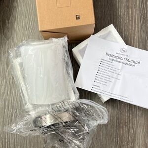 White Pendant Light Fixture